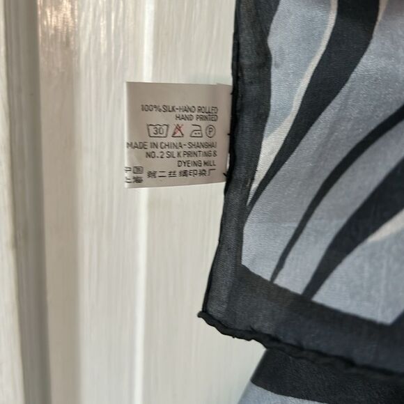 Vintage Golden Camel Nautical Theme 100% Silk Scarf - Picture 5 of 7